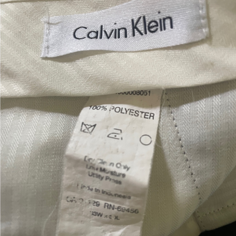 Men’s Calvin Klein Black pants. Waist 33.